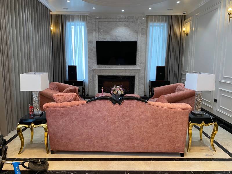 công trình sofa biệt thự lạng sơn