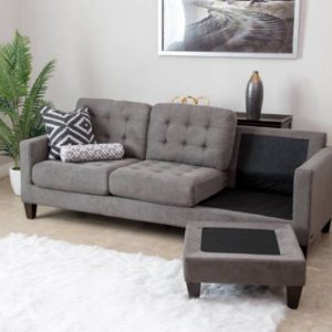 Sofa cao cấp LALAGAR 2150x1450 da bò Ý