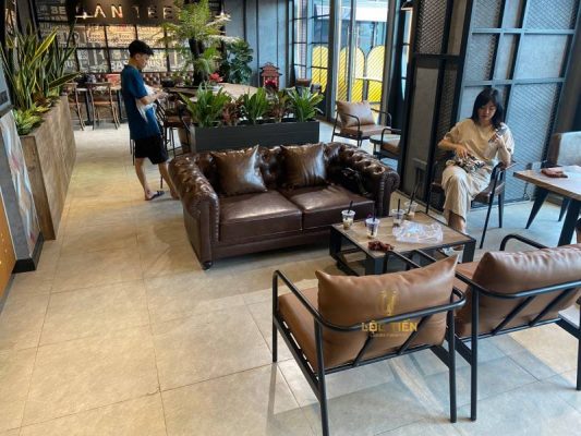 set up nội thất quán cafe ở bắc giang