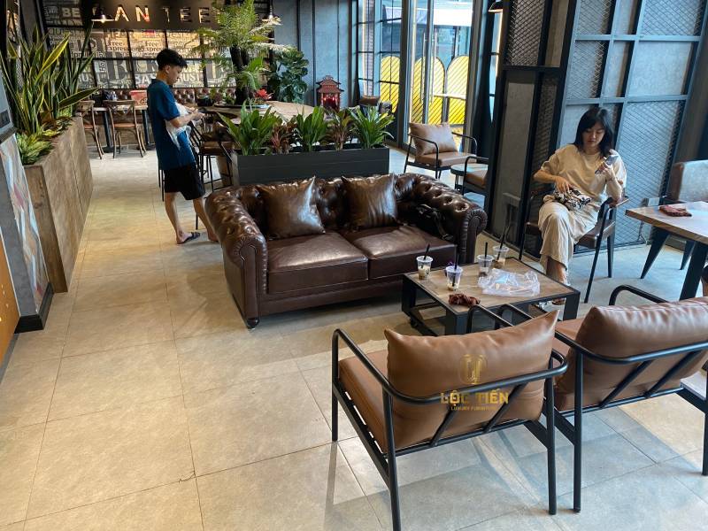 set up nội thất quán cafe ở bắc giang