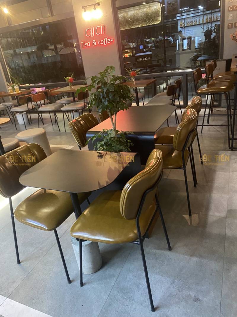 set up nội thất quán cafe ở bắc giang