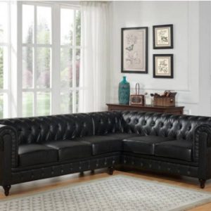 Sofa rút trám tân cổ điển MIOMAL 3000x2350 da bò Ý
