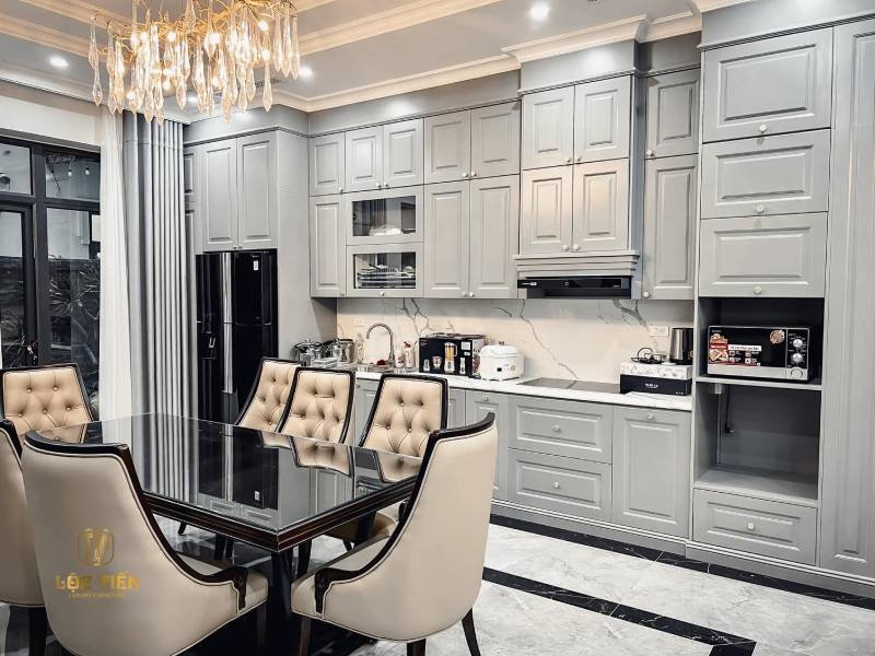 công trình bàn ghế ăn vinhomes star city thanh hóa