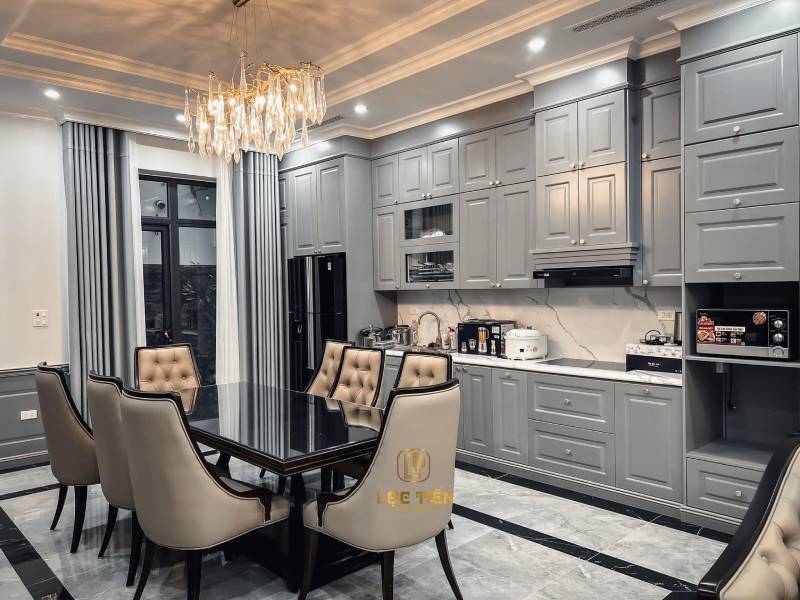 công trình bàn ghế ăn vinhomes star city thanh hóa