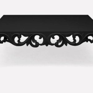 Bàn trà tân cổ điển VINE 1100x1100 gỗ óc chó