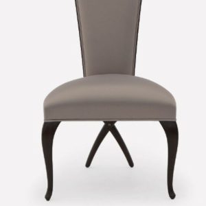 GHẾ ĂN TÂN CỔ ĐIỂN SANG TRỌNG SADIE Gỗ gõ đỏ Vải da tiêu chuẩn