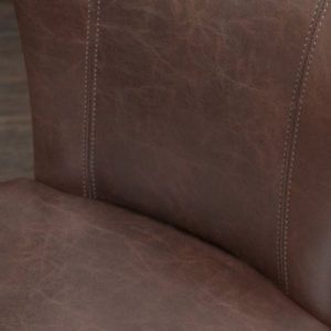 GHẾ ĂN YAHAH Gỗ gõ đỏ hương đá Da bò Ý