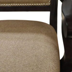 GHẾ ĂN NASAR Gỗ óc chó Da bò Ý