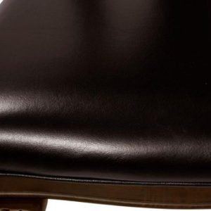 Ghế ăn cổ điển NESOL Gỗ óc chó Da bò Ý