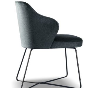 GHẾ ĂN HIỆN ĐẠI MINOTTI ALAAOTE Da bò Ý