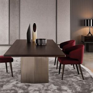 GHẾ ĂN HIỆN ĐẠI MINOTTI MATISST II Vải da cao cấp