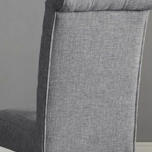 GHẾ ĂN BALES Da bò Ý Gỗ Gõ đỏ