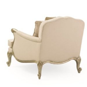 Ghế đơn tân cổ điển SAVOIR FAIRE gỗ ash da bò Ý hãng Masstrotto