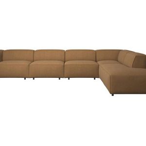 Sofa góc hiện đại CAMARON 2600x1800 da bò Ý hãng Masstrotto