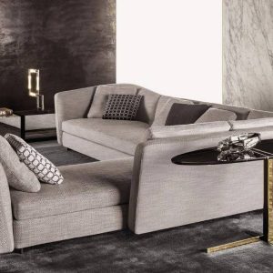 Sofa hiện đại Esped 2000x2400 da bò Ý