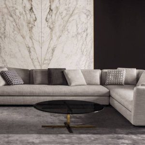 Sofa hiện đại Esped 2000x2400 da bò Ý