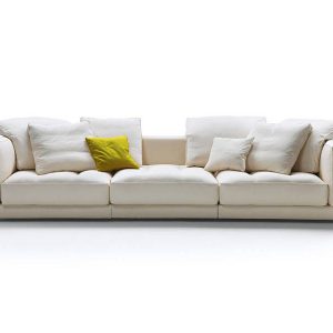 SOFA HIỆN ĐẠI LUCIEN - 2500x850x800,Da bò Ý hãng Masstrotto