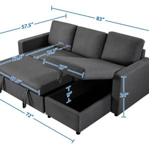 Sofa hiện đại Pherarius 2100x1450 da bò Ý