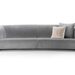 Sofa hiện đại sang trọng FLANCIS 2400x850x900 da bò Ý hãng Masstrotto