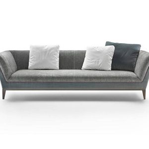 Sofa hiện đại SECTIONAL 2400x800x800 da bò Ý hãng Masstrotto