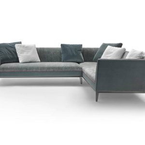 Sofa hiện đại SECTIONAL 2400x800x800 da bò Ý hãng Masstrotto