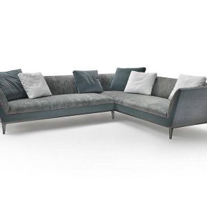 Sofa hiện đại SECTIONAL 2400x800x800 da bò Ý hãng Masstrotto