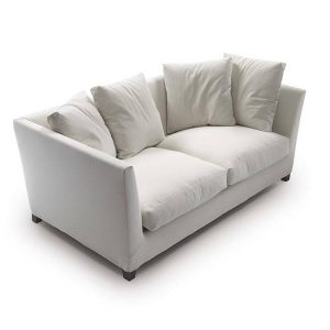 Sofa hiện đại VICTOR 2400x850x800 da bò Ý hãng Masstrotto