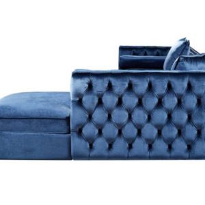 Sofa rút trám ALEMAX 2920x1790 da bò Ý