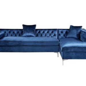 Sofa rút trám ALEMAX 2920x1790 da bò Ý