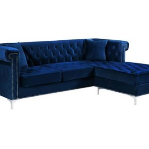 Sofa rút trám AMEEL 2400x1700 da bò Ý