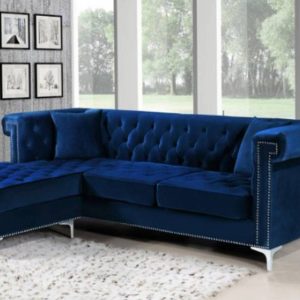 Sofa rút trám AMEEL 2400x1700 da bò Ý