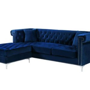 Sofa rút trám AMEEL 2400x1700 da bò Ý