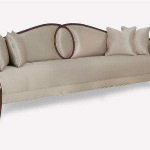 Sofa sang trọng ALIATYA vải/da tiêu chuẩn gỗ óc chó dài 2500mm