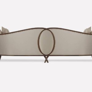 Sofa sang trọng ALIATYA vải/da tiêu chuẩn gỗ óc chó dài 2500mm