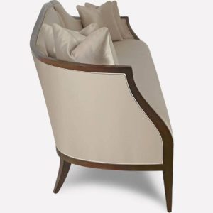 Sofa sang trọng ALIATYA vải/da tiêu chuẩn gỗ óc chó dài 2500mm