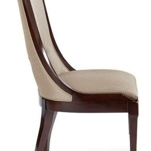 GHẾ ĂN TÂN CỔ ĐIỂN KENVIN ANDTONS Vải da tiêu chuẩn Gỗ Óc Chó