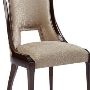 GHẾ ĂN TÂN CỔ ĐIỂN KENVIN ANDTONS Vải da tiêu chuẩn Gỗ Óc Chó