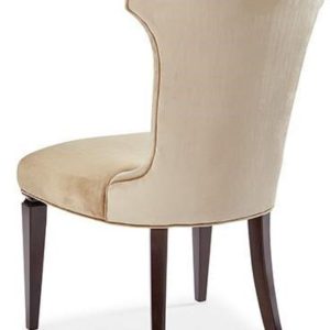 GHẾ ĂN TÂN CỔ ĐIỂN SERRIBE Da bò Ý