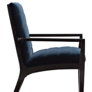 GHẾ ĂN TÂN CỔ ĐIỂN CALIVAR II Vải da tiêu chuẩn Gỗ Óc Chó