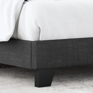 GIƯỜNG BỌC NỆM COLES 1800x2000 Da bò Ý hãng Masstrotto