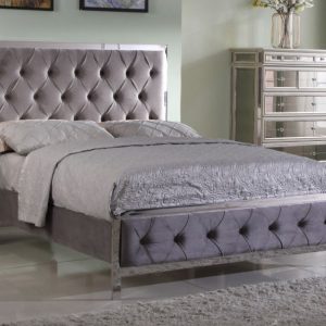 GIƯỜNG BỌC NỆM LAMI 1800x2000 Da bò Ý hãng masstrotto