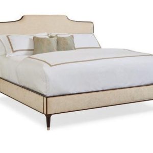 GIƯỜNG CAO CẤP EASY 1800x2000,Vải da tiêu chuẩn,Gỗ óc chó