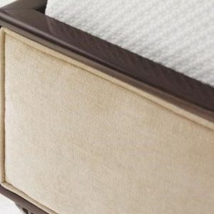 GIƯỜNG CAO CẤP EASY 1800x2000,Vải da tiêu chuẩn,Gỗ óc chó