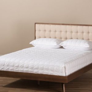 GIƯỜNG GỖ RÚT TRÁM ALITTA 1800x2000x1200 Gỗ Óc Chó