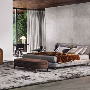 GIƯỜNG HIỆN ĐẠI SPENCER Kích thước lọt đệm 1800x2000,Vải da tiêu chuẩn