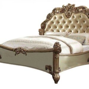 GIƯỜNG HOÀNG GIA SANG TRỌNG SET UP Vải da cao cấp,Gỗ gõ đỏ