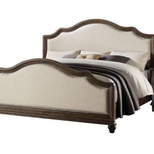 GIƯỜNG TÂN CỔ ĐIỂN RAFAELT 1800x2000 Gỗ Óc Chó