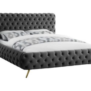 GIƯỜNG RÚT TRÁM TÂN CỔ ĐIỂN ALATUL 1800x2000,Da bò Ý