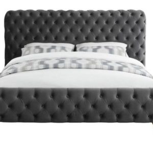 GIƯỜNG RÚT TRÁM TÂN CỔ ĐIỂN ALATUL 1800x2000,Da bò Ý