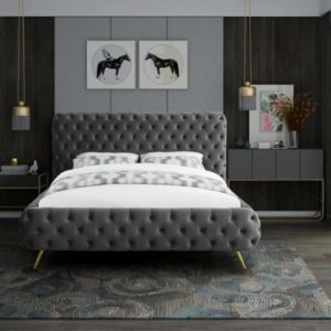 GIƯỜNG RÚT TRÁM TÂN CỔ ĐIỂN ALATUL 1800x2000,Da bò Ý